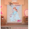 Winx Club Zebra Perdesi